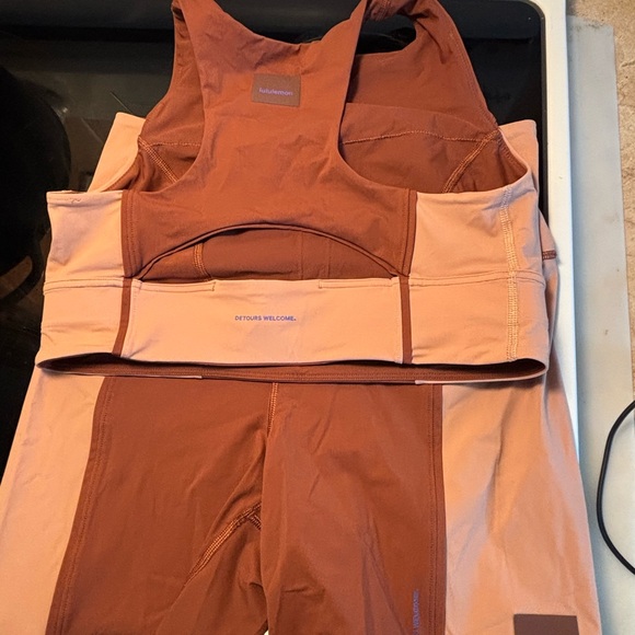 NWOT Lululemon Size 10 Brown Set Hike to Swim - Picture 6 of 7